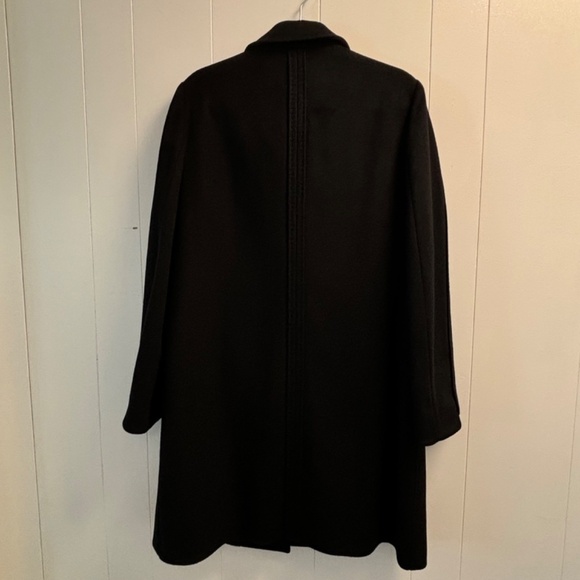 Piazza Sempione made in Italy black wool and cashmere button up jacket EU 46 - Picture 4 of 17